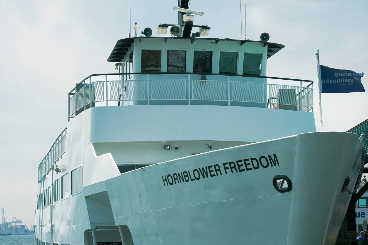 Ferry luxurious interior and amenities